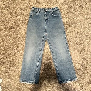 Wrangler Women's Straight Leg Jeans - Blue - Size 14